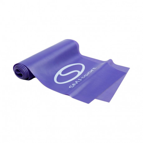 Taśma oporowa fitness Smj 0,50 mm 150x15 cm heavy fioletowa EX050
