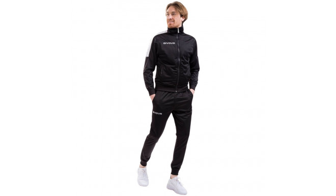 Dres Givova Tuta Revolution czarno-biały TR033 1003 XL
