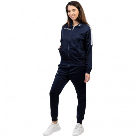 Dres Givova Tuta Revolution granatowo-biały TR033 0403 S