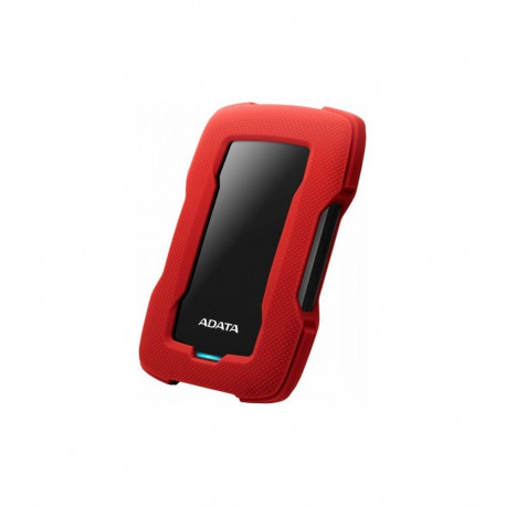 ADATA HD330 2TB must ja punane väline kõvaketas (AHD330-2TU31-CRD)