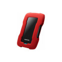 ADATA HD330 2TB must ja punane väline kõvaketas (AHD330-2TU31-CRD)