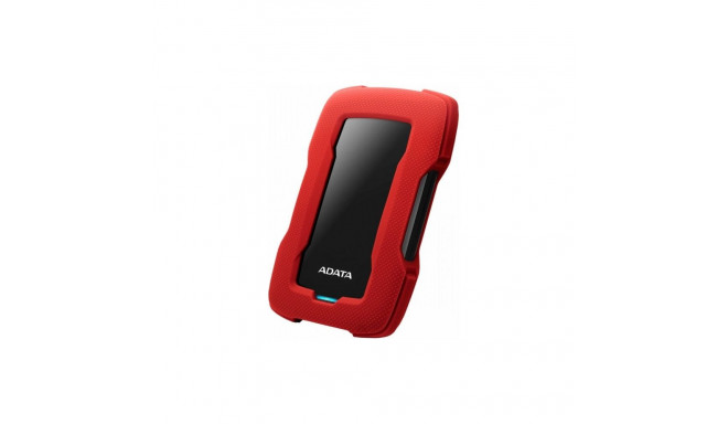 ADATA HD330 2TB must ja punane väline kõvaketas (AHD330-2TU31-CRD)