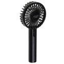 Adler Mini USB ventilaator AD 7338 lauaventilaator must läbimõõt 7 cm kiiruste arv 3