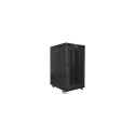 Lanberg 19" vabaltseisev 22U/800x1000 (kokkupandav) võrguksega rack-kapp FF01-8022-23BL must