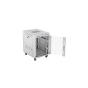 Lanberg | Rack cabinet 19" free-standing 15U/600x800 (flat pack) with glass door, LCD | FF01-6815-12