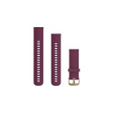 Garmin Quick Release 20 Silicone Wrist Strap (Berry/Rose Gold Buckle) (010-12691-05)