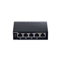 D-Link | Lüliti | DGS-1005P | Juhtimata | Lauaarvuti | Gigabit Ethernet (vask) portide arv 5 | Power