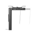 NEOMOUNTS SELECT CPU Holder H:30-53cm/W:9-20cm Max 1kg Black