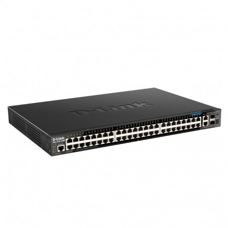 D-Link DGS-1520-52MP hallatav L3 gigabit ethernet (10/100/1000) Power over Ethernet (PoE) 1U must