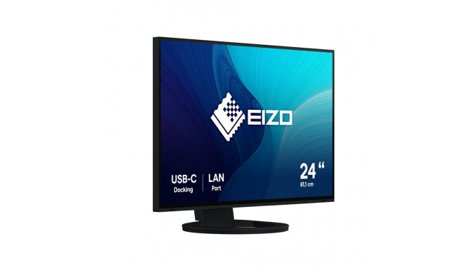 EIZO FlexScan EV2495-BK LED ekraan 61.2 cm (24.1") 1920 x 1200 pikslit WUXGA must