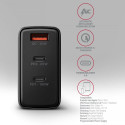 Axagon ACU-DPQ100 mobiilseadme laadija mobiilne arvuti, mobiiltelefon, netbook, sülearvuti, nutitele