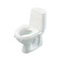 Toilet seat elevation cap with flap Etac HI-Loo 10 cm Toilet seat elevation cap with flap Etac HI-Loo 10 cm