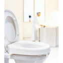 Toilet seat elevation cap with flap Etac HI-Loo 10 cm Toilet seat elevation cap with flap Etac HI-Loo 10 cm