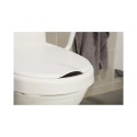 Toilet seat elevation cap with flap Etac HI-Loo 10 cm Toilet seat elevation cap with flap Etac HI-Loo 10 cm