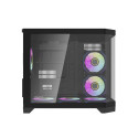 Darflash FT418 computer case + 6 aRGB fans (black)