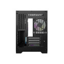 Darflash FT350 computer case + 5 aRGB fans (black)