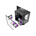Darflash FT350 computer case + 5 aRGB fans (black)