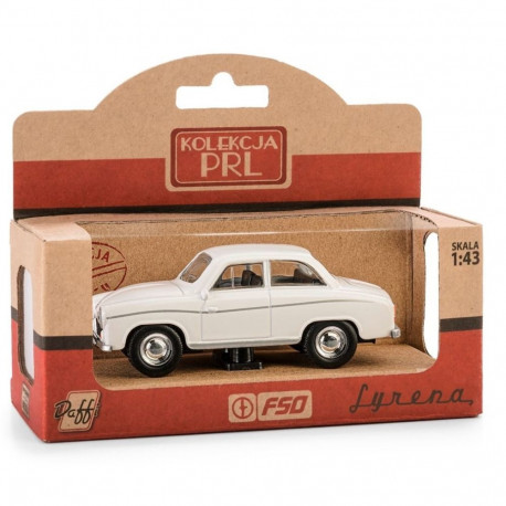 Pojazd prl syrena 104 valge