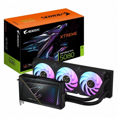 GeForce RTX 5080 AORUS XTREME WATERFORCE 16G 256BIT graafikakaart