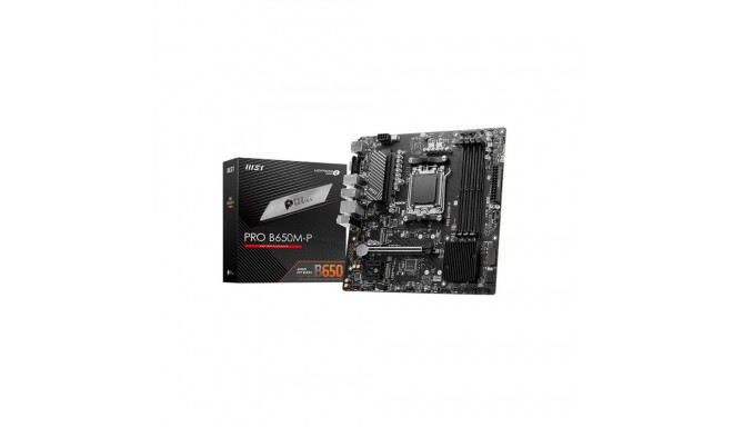 Motherboard - MSI PRO B650M-P AMD B650 Socket AM5 micro ATX