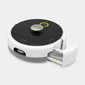 Robot Vacuum - Kärcher RCF 3 1.15L Dust Capacity 120 Min Battery Life Black, White