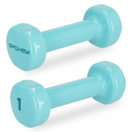 DUMBBELLS SET 2X1KG VINYL