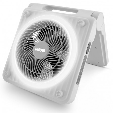 Unold 86517 Solar Fan grey Camping