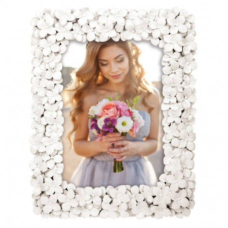 ZEP Blumen                 13x18 Resin Portrait white EE9457