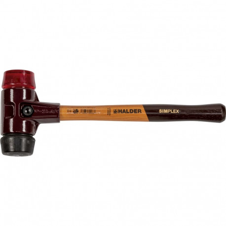 Halder SIMPLEX soft-face mallet 60 rubber/plastic TE SIMPL