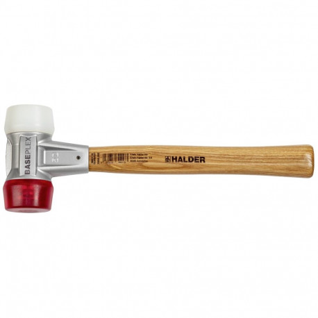 Halder BASEPLEX mallets w. zinc die cast housing & wooden handle
