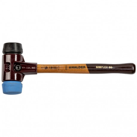Halder SIMPLEX soft-face mallet 50 TPE-soft/comp. rubber