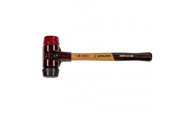 Halder SIMPLEX soft-face mallet 50 comp. rubber/plast. TE SIMPLE