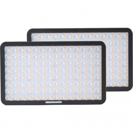 Amaran pano 60c 2-Light-Kit süsimust