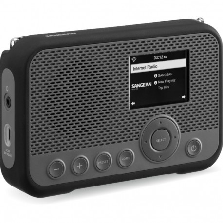 Sangean WFR-39 grau/schwarz