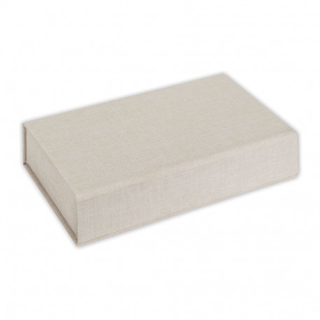 ZEP Box USB Lodi D     23x12,5x5 Linen Box for Fotos/USB BY546D