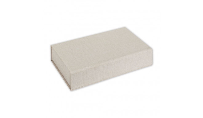 ZEP Box USB Lodi D     23x12,5x5 Leinen Box für Fotos/USB  BY546D