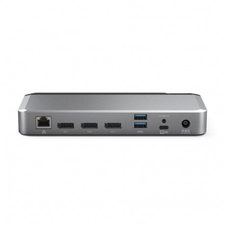 Alogic 100W USB-C DX3 kolmekordne 4K ekraan dokkimisjaam space gr