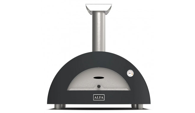 Alfa Forni Moderno 2 Pizze Hybrid-Pizzaofen Ardesia Grey