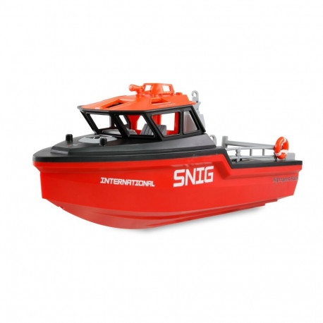 AMEWI Rettungsboot brushless Jetantrieb 320mm RTR schwarz/rot