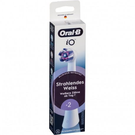 Oral-B iO Toothbrush heads Radiant White 2 pcs.