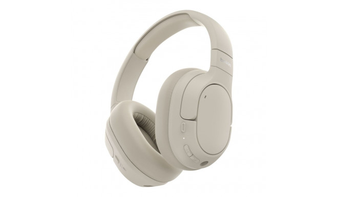 Belkin Soundform Isolate OverEar juhtmevabad, liivakarva AUD008hqSA