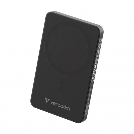 Verbatim akupank 32225 Essential 5000mAh magnetiline juhtmevaba, must