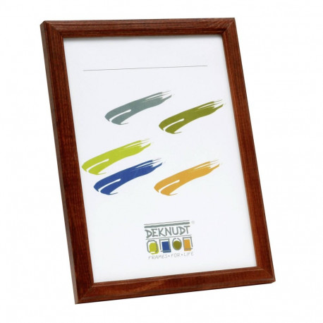 Deknudt S236H3 DIN A4 21x29,7 tumepruun puidust raam