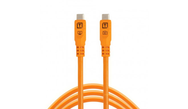 Tether Tools kaabel TetherPro USB-C Optima 10G sirge 1.8m, oranž