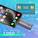 ADATA Externe SSD SC750      1TB Plug&Go Silver 1050/1000