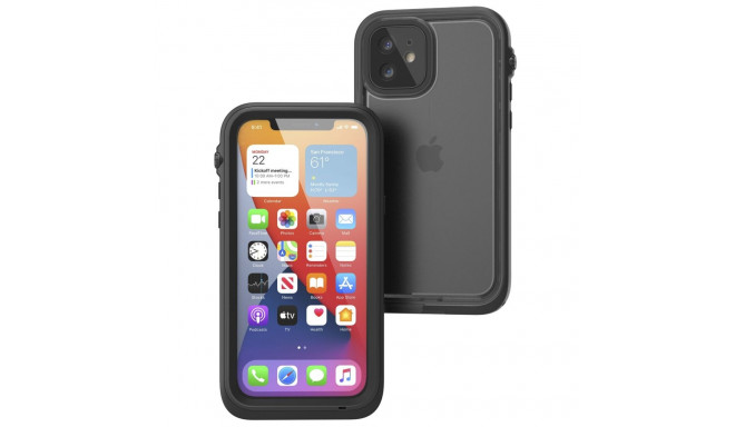 Catalyst veekindel ümbris iPhone 12 jaoks stealth must