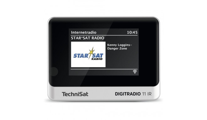 Technisat DigitRadio 11 IR must/hõbedane