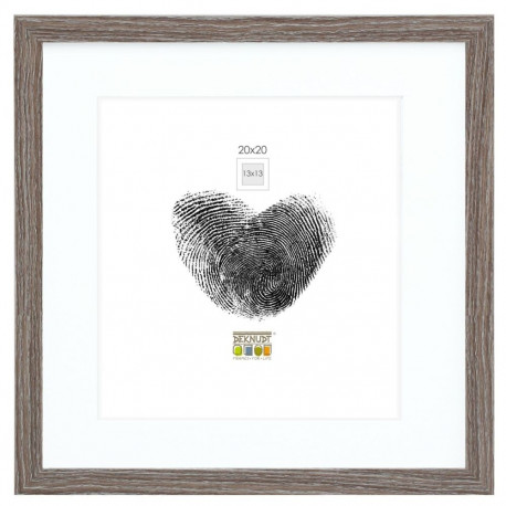 Deknudt S66KH3 P1 20x20 puidust hall tamme passepartout'ga