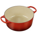 Le Creuset Signature ümmargune pajaroog 26 cm cerise