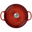 Le Creuset Signature ümmargune pajaroog 26 cm cerise